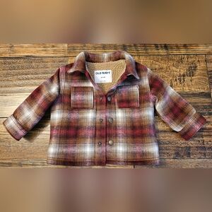 Old Navy Baby Boy Button Down Jacket Size 6-12M